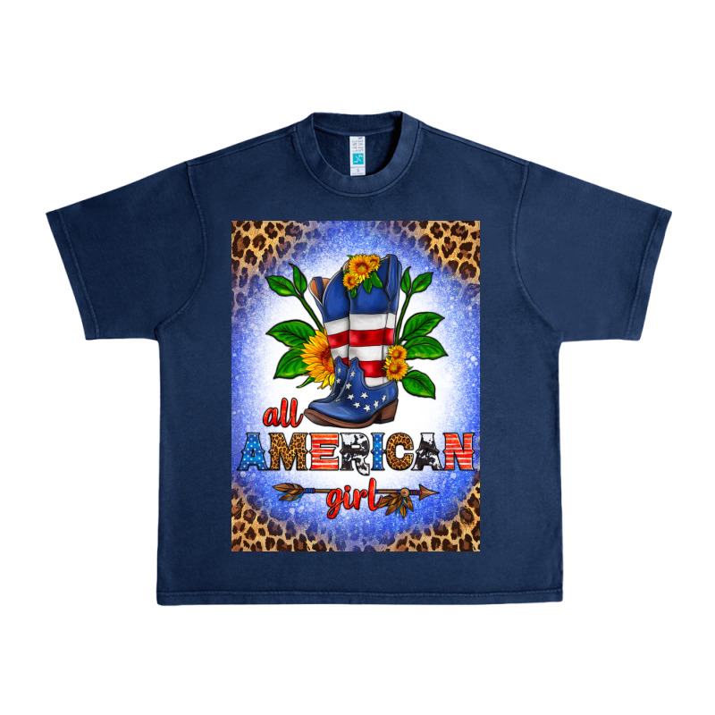 All American Girl Air Freshener Urban Heavy Tee by HRA Design Shop | Teevron