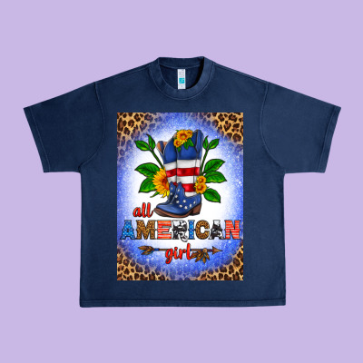 All American Girl Air Freshener Urban Heavy Tee Designed By Hra Design Shop