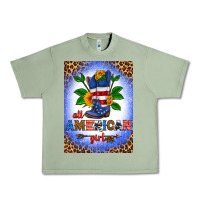Oil Green all american girl air freshener Urban Heavy Tee - HRA Design Shop