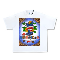 White all american girl air freshener Urban Heavy Tee - HRA Design Shop