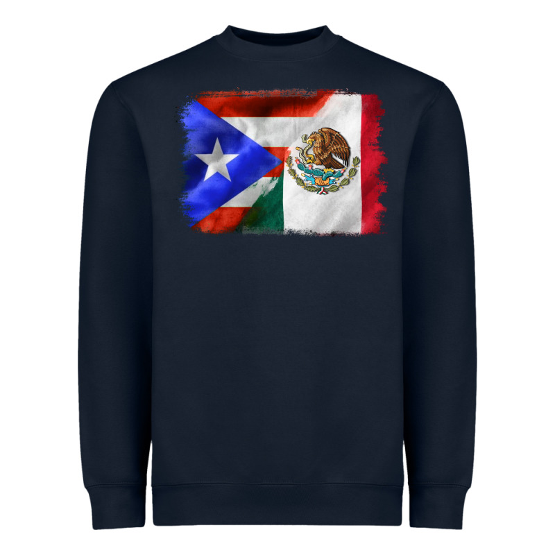 Mexico And Puerto Rico Heavyweight Sweatshirt by CTS Tumbler Store | Teevron