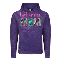 Cloud Purple hot mess mom Vintage Hoodie - texasbilliewilder