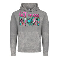 Cloud Rock hot mess mom Vintage Hoodie - texasbilliewilder