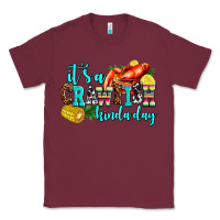 Burgundy its a crawfish kinda day Classic Tee - AdoDesignShop