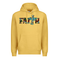 Antique Gold faith christmas cross Premium Hoodie - AdoDesignShop