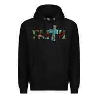 Black faith christmas cross Premium Hoodie - AdoDesignShop