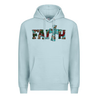 Blue Mist faith christmas cross Premium Hoodie - AdoDesignShop