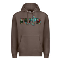 Coffee faith christmas cross Premium Hoodie - AdoDesignShop
