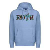 Colony Blue faith christmas cross Premium Hoodie - AdoDesignShop