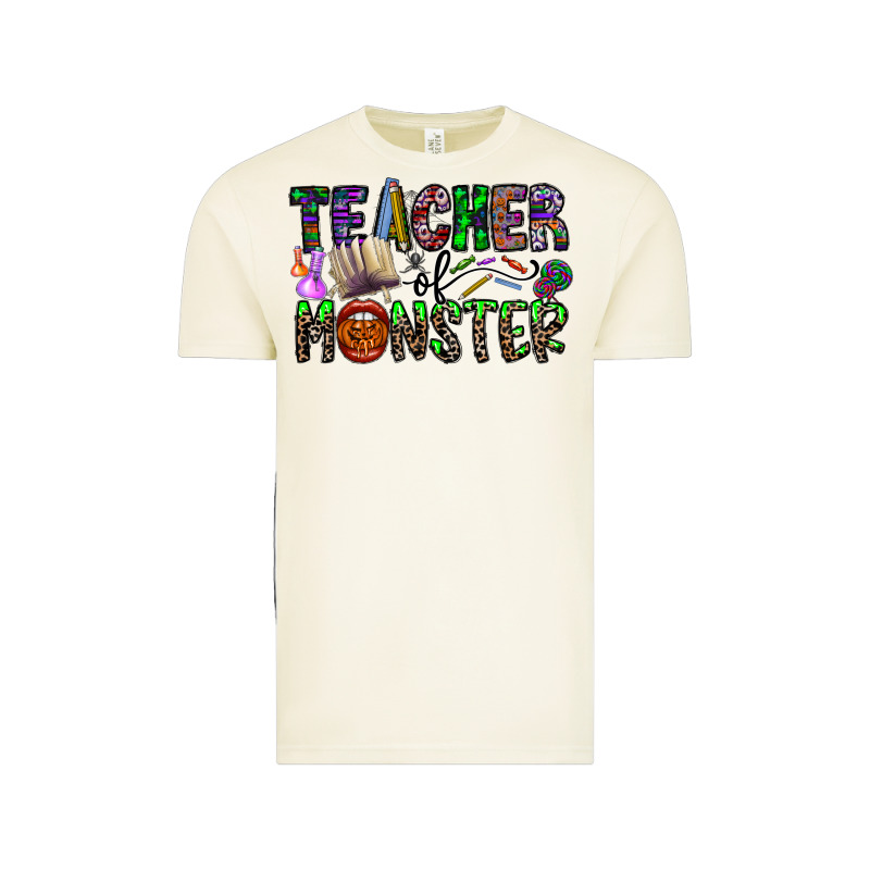 Teacher Of Monster Vintage Tee by CowhideDigitalArt | Teevron