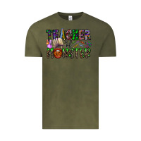 Vintage Olive teacher of monster Vintage Tee - CowhideDigitalArt