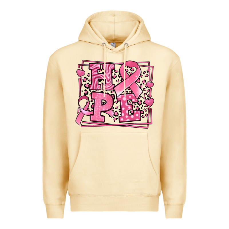Western Hope Breast Cancer Awareness Ribbon Premium Hoodie by LillyAllenDesigns | Teevron