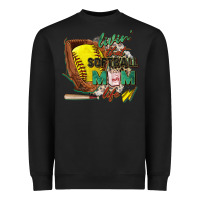 Black livin' that softball mom life Heavyweight Sweatshirt - Zillion Design Studio