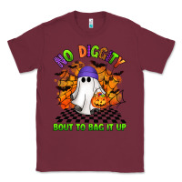Burgundy no diggity bout to bag it up Classic Tee - Artiststas