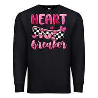 Black heart breaker Premium Sweatshirt - MaliasSmallBusiness