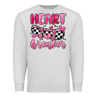 Dove Grey heart breaker Premium Sweatshirt - MaliasSmallBusiness