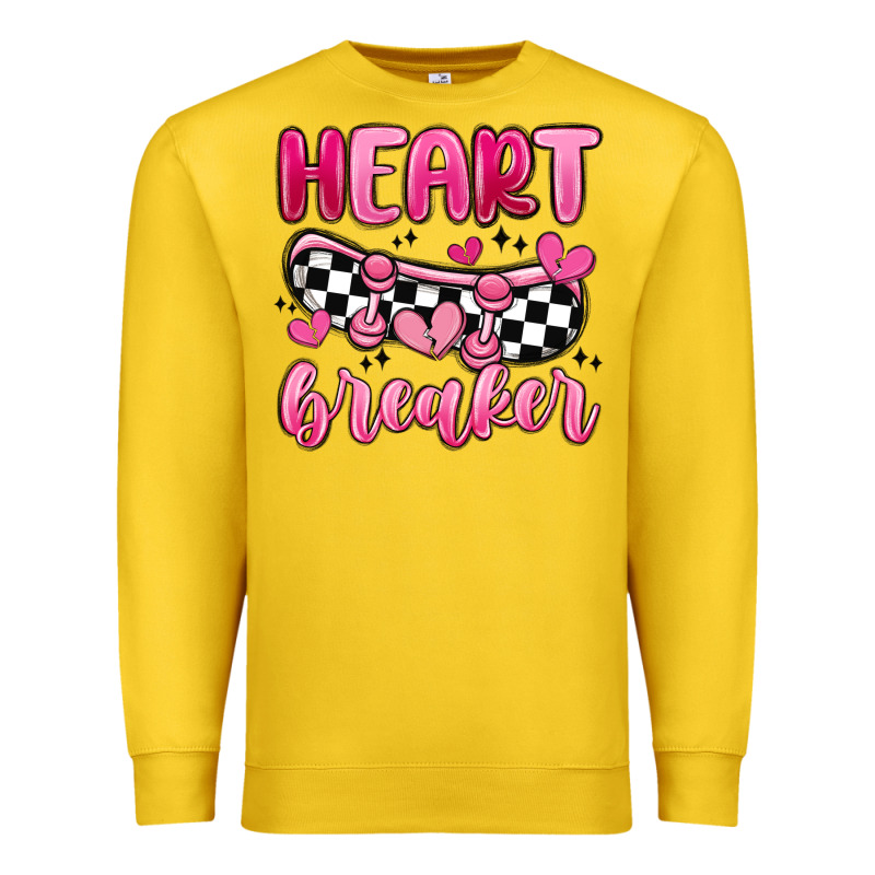 Heart Breaker Premium Sweatshirt by MaliasSmallBusiness | Teevron