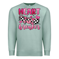 Seafoam heart breaker Premium Sweatshirt - MaliasSmallBusiness