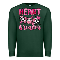 Sports Green heart breaker Premium Sweatshirt - MaliasSmallBusiness