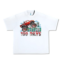 White i crushed 100 days Urban Heavy Tee - RacoonDesign