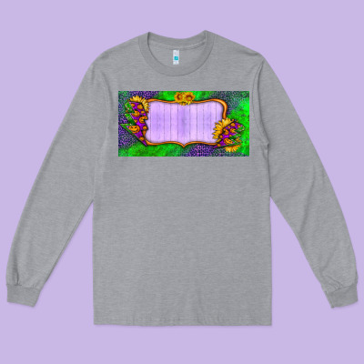 Custom Halloween Lightning Bolt License Plate Long Sleeve Tee Designed By Bundleandbundleshop