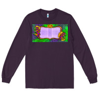 Plum custom halloween lightning bolt license plate Long Sleeve Tee - BundleAndBundleShop