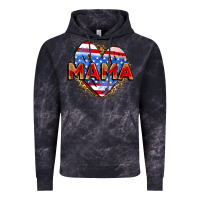 Cloud Black American mama heart Vintage Hoodie - Zillion Design Studio