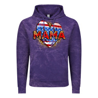 Cloud Purple American mama heart Vintage Hoodie - Zillion Design Studio