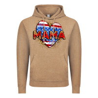 Vintage Coffee American mama heart Vintage Hoodie - Zillion Design Studio