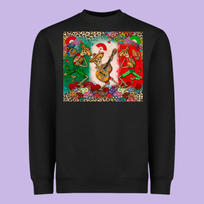 Mexican Skeletons Heavyweight Sweatshirt Designed By Cts Tumbler Store