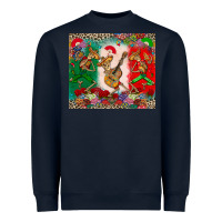 Navy mexican skeletons Heavyweight Sweatshirt - CTS Tumbler Store