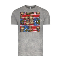 Cloud Rock proud veteran seamless pattern Vintage Tee - HRA Design Shop