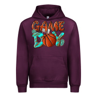 Game Day Leopard Basketball Urban Hoodie | Teevron