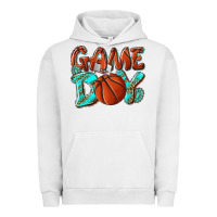 Pigment Lunar Rock Game day leopard basketball Urban Hoodie - NancyCooperArtShop