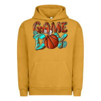 Pigment Peanut Butter Game day leopard basketball Urban Hoodie - NancyCooperArtShop