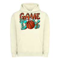 Pigment Pistachio Game day leopard basketball Urban Hoodie - NancyCooperArtShop