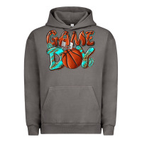 Pigment Tornado Game day leopard basketball Urban Hoodie - NancyCooperArtShop