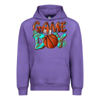 Tulip Game day leopard basketball Urban Hoodie - NancyCooperArtShop