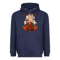Navy Pumpkin spice every thing Heavyweight Hoodie - NancyCooperArtShop