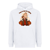 White Pumpkin spice every thing Heavyweight Hoodie - NancyCooperArtShop