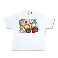 White i dig 100 days of school Urban Heavy Tee - RacoonDesign