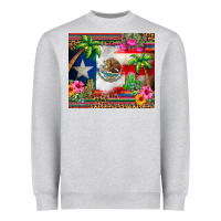 Heather Grey mexico and puerto rico Heavyweight Sweatshirt - CTS Tumbler Store