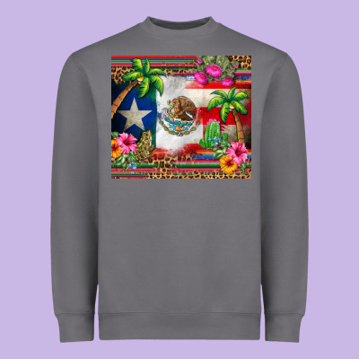 Mexico And Puerto Rico Heavyweight Sweatshirt Designed By Cts Tumbler Store