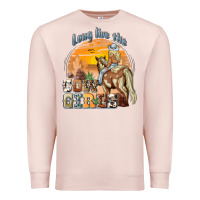 Pale Pink long live the cowgirls Premium Sweatshirt - NancyCooperArtShop