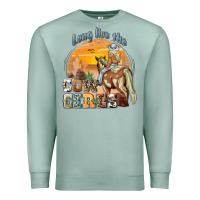Seafoam long live the cowgirls Premium Sweatshirt - NancyCooperArtShop
