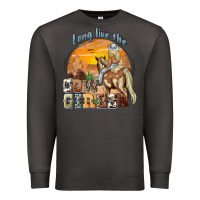 Smoke long live the cowgirls Premium Sweatshirt - NancyCooperArtShop