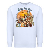 White long live the cowgirls Premium Sweatshirt - NancyCooperArtShop