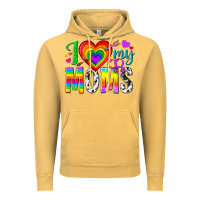 Vintage Mustard i love my moms Vintage Hoodie - texasbilliewilder