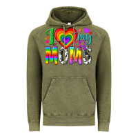Vintage Olive i love my moms Vintage Hoodie - texasbilliewilder