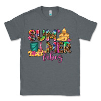 Charcoal Heather summer vibes Classic Tee - AdoDesignShop